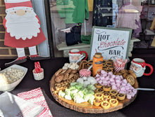 Load image into Gallery viewer, Mrs. Claus Cookie & Cocoa Platters