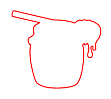 Load image into Gallery viewer, Honey Jar Cookie Cutter and Image