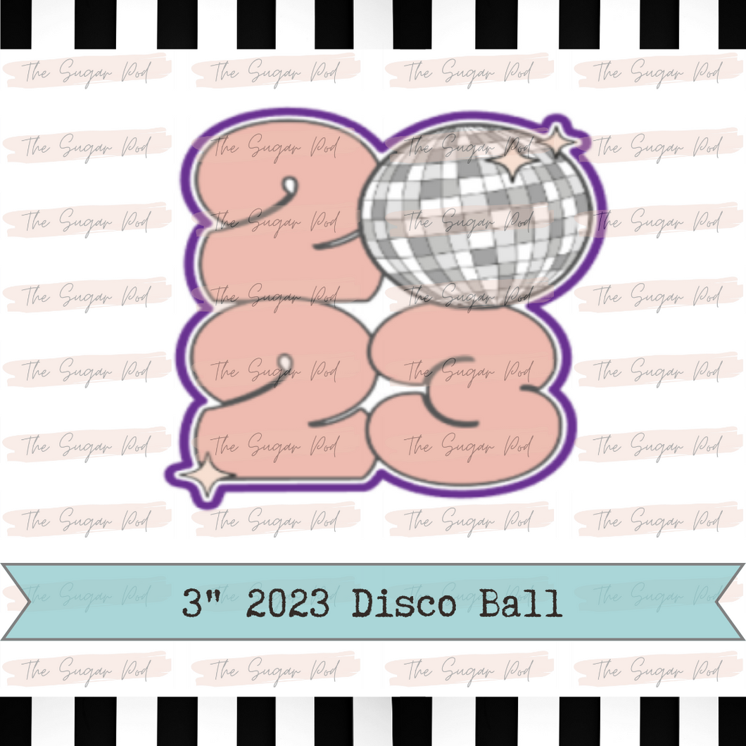 2023 Disco Ball - Cutter & Image
