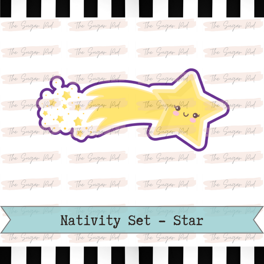 Nativity Set - Star: Cutter & Image