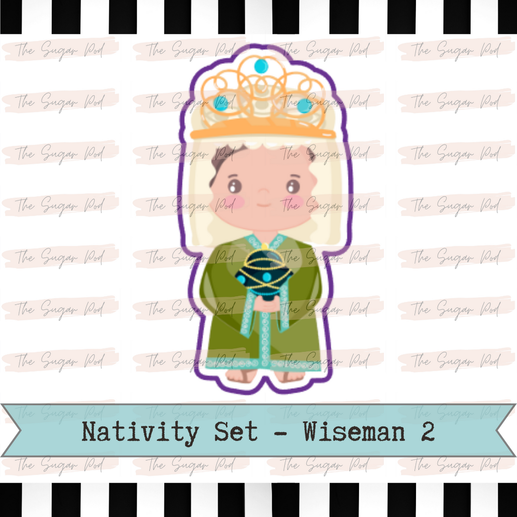Nativity Set - Wiseman 2: Cutter & Image